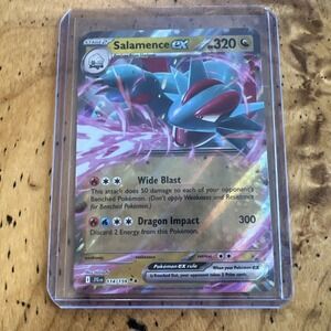 Pokemon Salamence EX 114/159 Journey Together Ultra Rare Holo - Mint